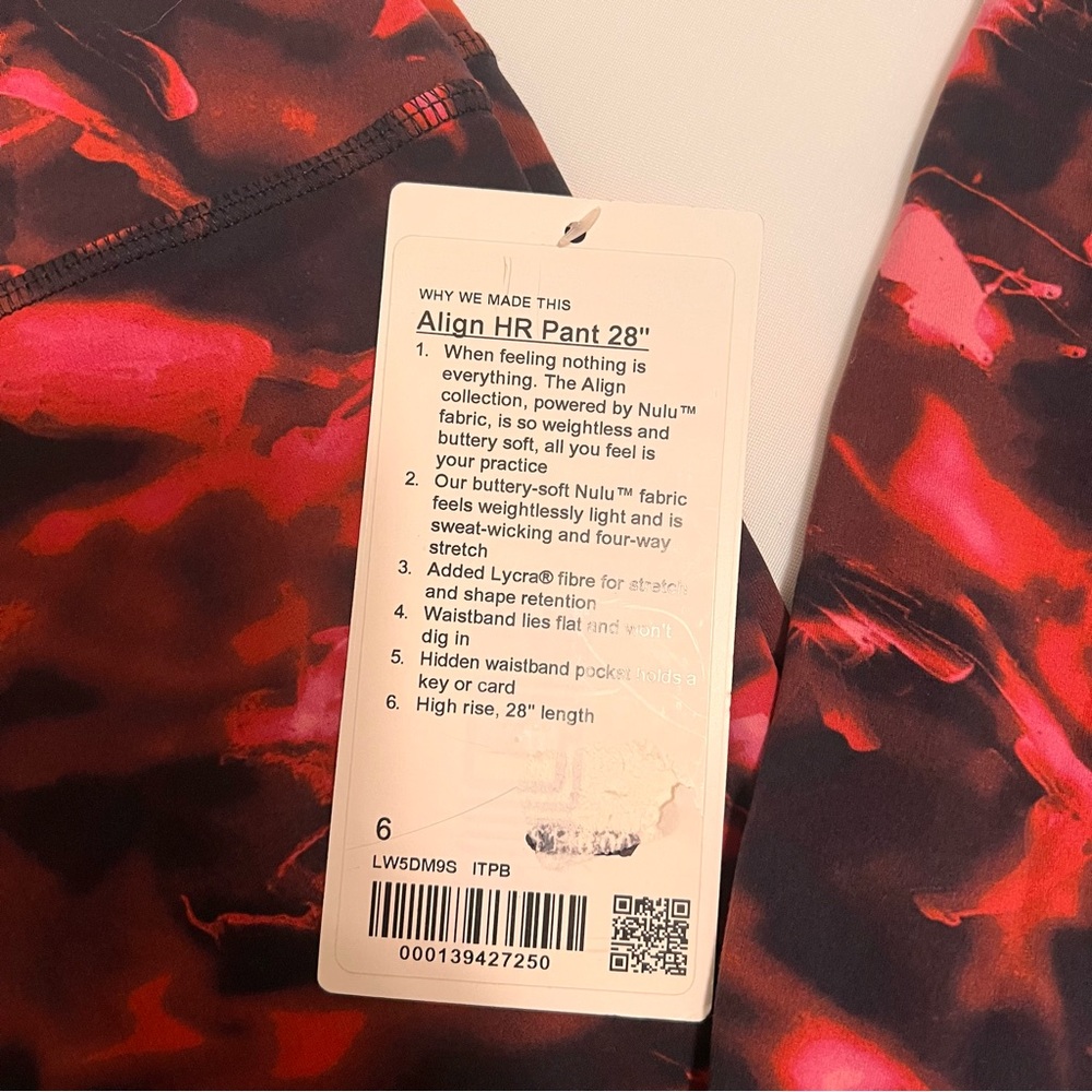 NWT Lululemon Align Leggings HR 28” - Picture 5 of 6